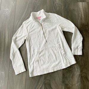 🚫 SOLD Lilly Pulitzer skipper popover too much bubbly resort white
